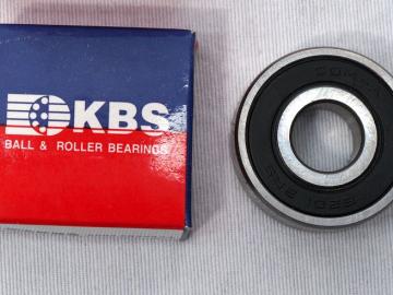 KBS Kugellager 6201, C3, 2RS, für 12mm Achsen